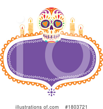 Day Of The Dead Clipart #1803721 by Vector Tradition SM