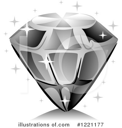 Royalty-Free (RF) Diamond Clipart Illustration by BNP Design Studio - Stock Sample #1221177