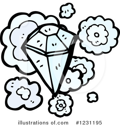 Royalty-Free (RF) Diamond Clipart Illustration by lineartestpilot - Stock Sample #1231195