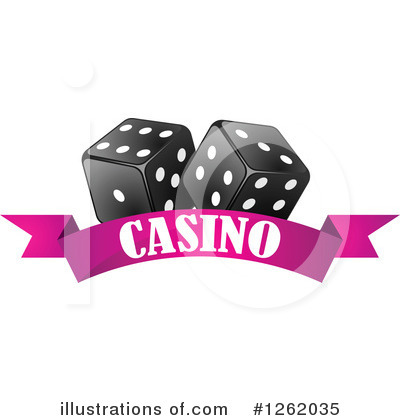 Royalty-Free (RF) Dice Clipart Illustration by Vector Tradition SM - Stock Sample #1262035