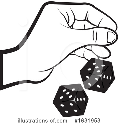 Royalty-Free (RF) Dice Clipart Illustration by Lal Perera - Stock Sample #1631953
