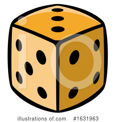 Royalty-Free (RF) Dice Clipart Illustration by Lal Perera - Stock Sample #1631963