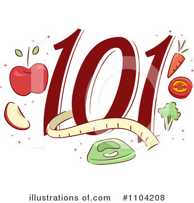 Royalty-Free (RF) Dieting Clipart Illustration by BNP Design Studio - Stock Sample #1104208