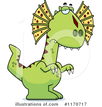 Dilophosaurus Clipart #1170717 by Cory Thoman