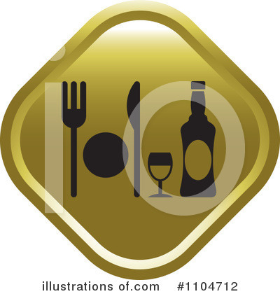 Royalty-Free (RF) Dining Clipart Illustration by Lal Perera - Stock Sample #1104712