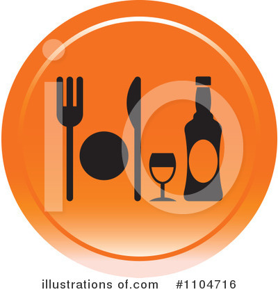 Royalty-Free (RF) Dining Clipart Illustration by Lal Perera - Stock Sample #1104716