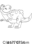 Dino Clipart #1774754 by Hit Toon