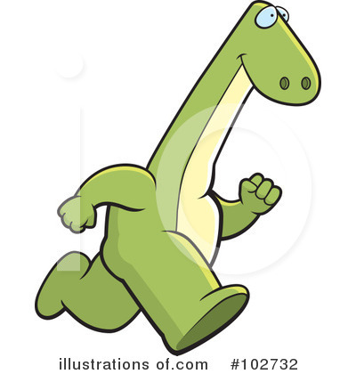 Royalty-Free (RF) Dinosaur Clipart Illustration by Cory Thoman - Stock Sample #102732