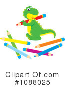 Dinosaur Clipart #1088025 by Alex Bannykh