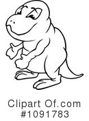 Dinosaur Clipart #1091783 by dero