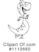 Dinosaur Clipart #1110660 by Dennis Holmes Designs