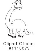 Dinosaur Clipart #1110679 by Dennis Holmes Designs