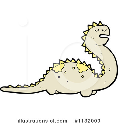 Royalty-Free (RF) Dinosaur Clipart Illustration by lineartestpilot - Stock Sample #1132009