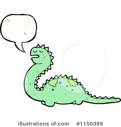 Royalty-Free (RF) Dinosaur Clipart Illustration by lineartestpilot - Stock Sample #1150399