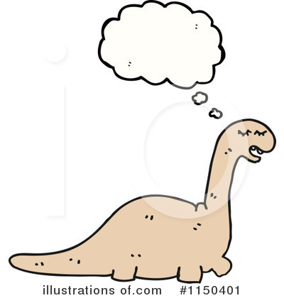 Royalty-Free (RF) Dinosaur Clipart Illustration by lineartestpilot - Stock Sample #1150401