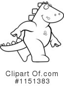 Dinosaur Clipart #1151383 by Cory Thoman