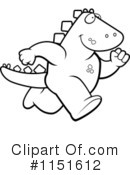 Dinosaur Clipart #1151612 by Cory Thoman