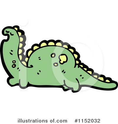 Royalty-Free (RF) Dinosaur Clipart Illustration by lineartestpilot - Stock Sample #1152032