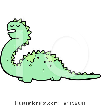 Royalty-Free (RF) Dinosaur Clipart Illustration by lineartestpilot - Stock Sample #1152041