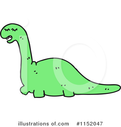 Royalty-Free (RF) Dinosaur Clipart Illustration by lineartestpilot - Stock Sample #1152047