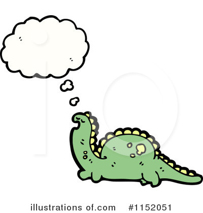 Royalty-Free (RF) Dinosaur Clipart Illustration by lineartestpilot - Stock Sample #1152051