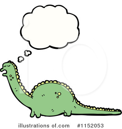 Royalty-Free (RF) Dinosaur Clipart Illustration by lineartestpilot - Stock Sample #1152053