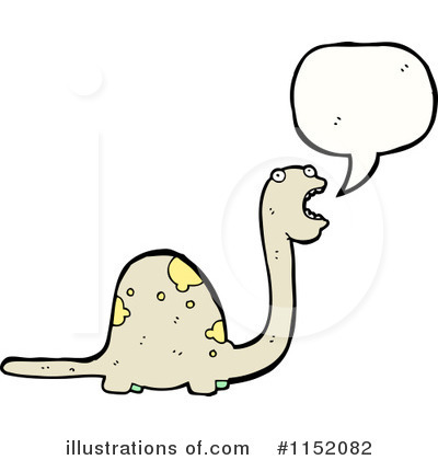 Royalty-Free (RF) Dinosaur Clipart Illustration by lineartestpilot - Stock Sample #1152082