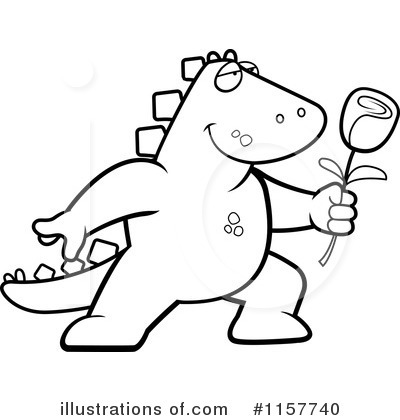 Royalty-Free (RF) Dinosaur Clipart Illustration by Cory Thoman - Stock Sample #1157740