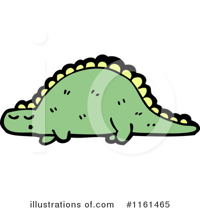 Royalty-Free (RF) Dinosaur Clipart Illustration by lineartestpilot - Stock Sample #1161465