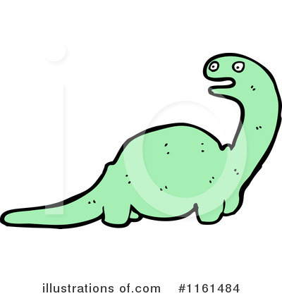 Royalty-Free (RF) Dinosaur Clipart Illustration by lineartestpilot - Stock Sample #1161484