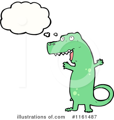 Royalty-Free (RF) Dinosaur Clipart Illustration by lineartestpilot - Stock Sample #1161487