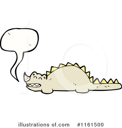 Royalty-Free (RF) Dinosaur Clipart Illustration by lineartestpilot - Stock Sample #1161500