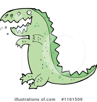 Royalty-Free (RF) Dinosaur Clipart Illustration by lineartestpilot - Stock Sample #1161509