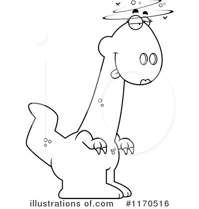 Royalty-Free (RF) Dinosaur Clipart Illustration by Cory Thoman - Stock Sample #1170516
