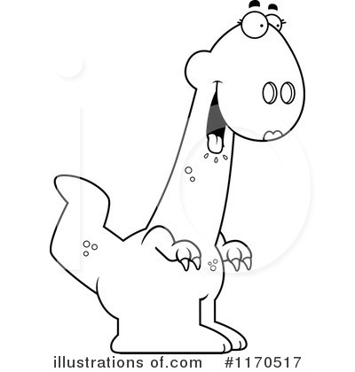 Royalty-Free (RF) Dinosaur Clipart Illustration by Cory Thoman - Stock Sample #1170517