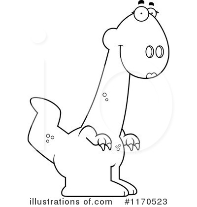 Royalty-Free (RF) Dinosaur Clipart Illustration by Cory Thoman - Stock Sample #1170523