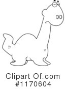 Dinosaur Clipart #1170604 by Cory Thoman