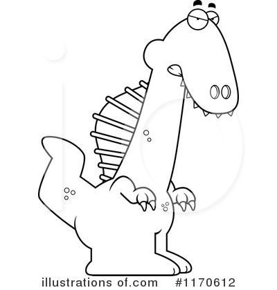 Royalty-Free (RF) Dinosaur Clipart Illustration by Cory Thoman - Stock Sample #1170612
