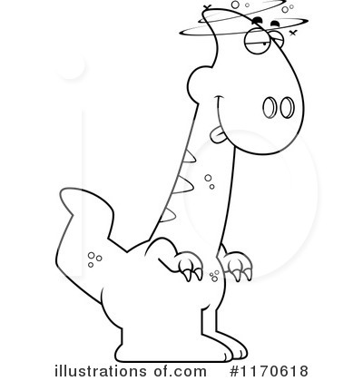 Royalty-Free (RF) Dinosaur Clipart Illustration by Cory Thoman - Stock Sample #1170618