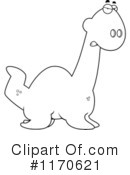 Dinosaur Clipart #1170621 by Cory Thoman