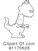 Dinosaur Clipart #1170628 by Cory Thoman