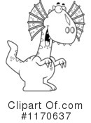 Dinosaur Clipart #1170637 by Cory Thoman