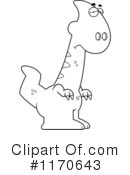 Dinosaur Clipart #1170643 by Cory Thoman