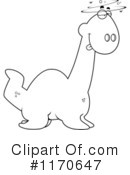 Dinosaur Clipart #1170647 by Cory Thoman