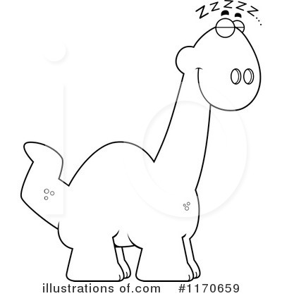 Royalty-Free (RF) Dinosaur Clipart Illustration by Cory Thoman - Stock Sample #1170659