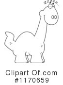 Dinosaur Clipart #1170659 by Cory Thoman