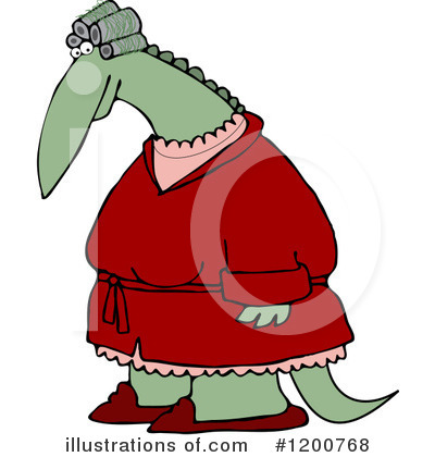 Royalty-Free (RF) Dinosaur Clipart Illustration by djart - Stock Sample #1200768