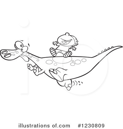 Tyrannosaurus Rex Clipart #1230809 by toonaday