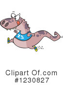 Dinosaur Clipart #1230827 by toonaday