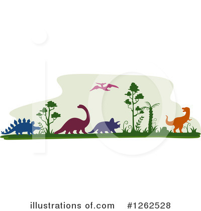 Brontosaurus Clipart #1262528 by BNP Design Studio